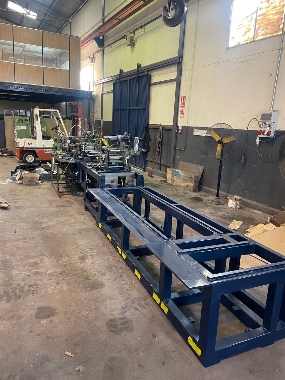 Montaje de la máquina, foto 1