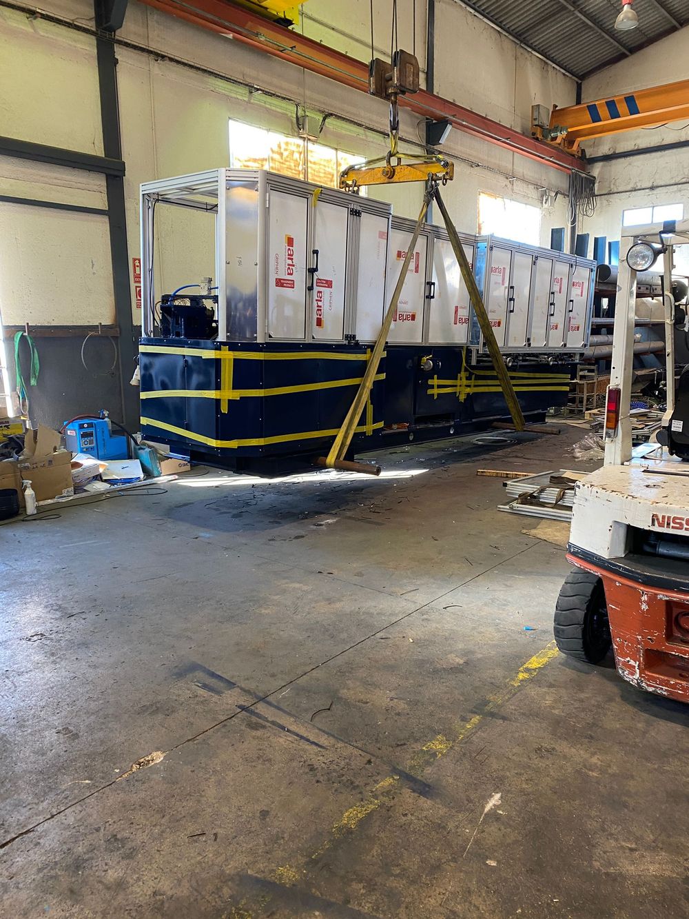 Transporte de la máquina, foto 2