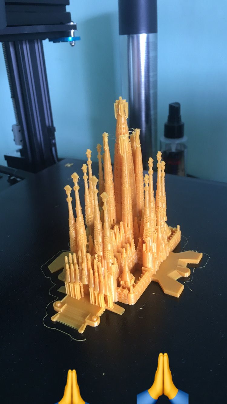 Sagrada Familia impresa en 3D