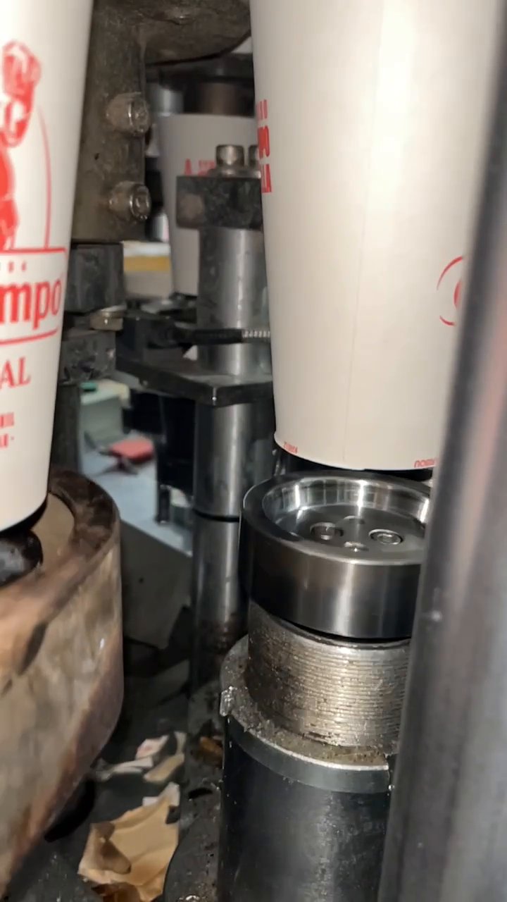 Conformado culo del vaso